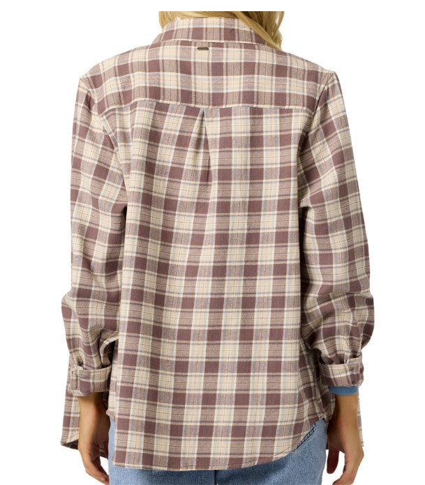 Oneill Womens Shirt Brooks Flannel