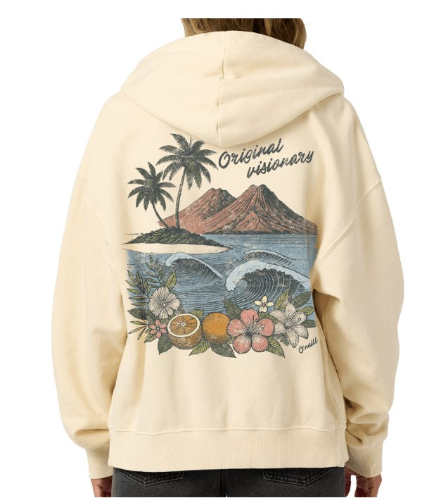 Oneill Womens Sweatshirt Atwood Zip Hoody