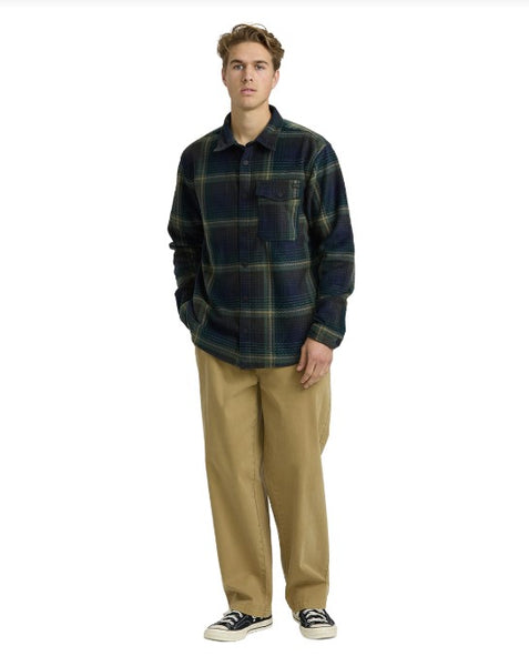 Billabong Mens Shirt Furnace Long Sleeve Flannel