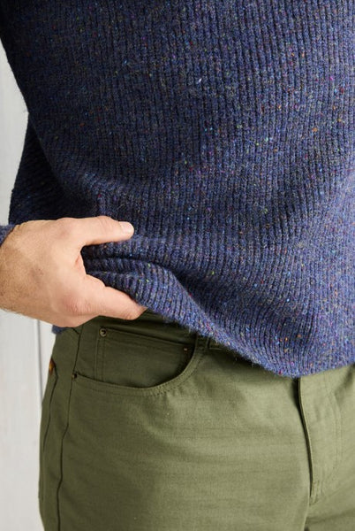 Rhythm Mens Shirt Scramble Crew Knit