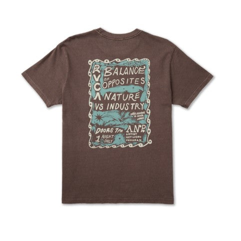 RVCA Mens Shirt Mel G Flora