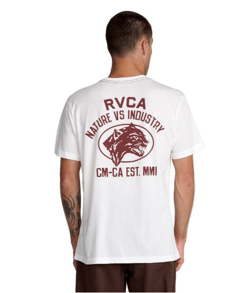 RVCA Mens Shirt Sky Cat