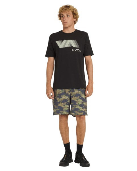 RVCA Mens Shorts Yogger Stretch Contrast 17