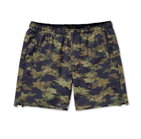 RVCA Mens Shorts Yogger Stretch Contrast 17