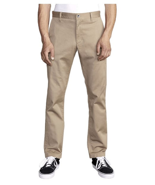 RVCA Mens Pants The Weekend Stretch Straight Fit