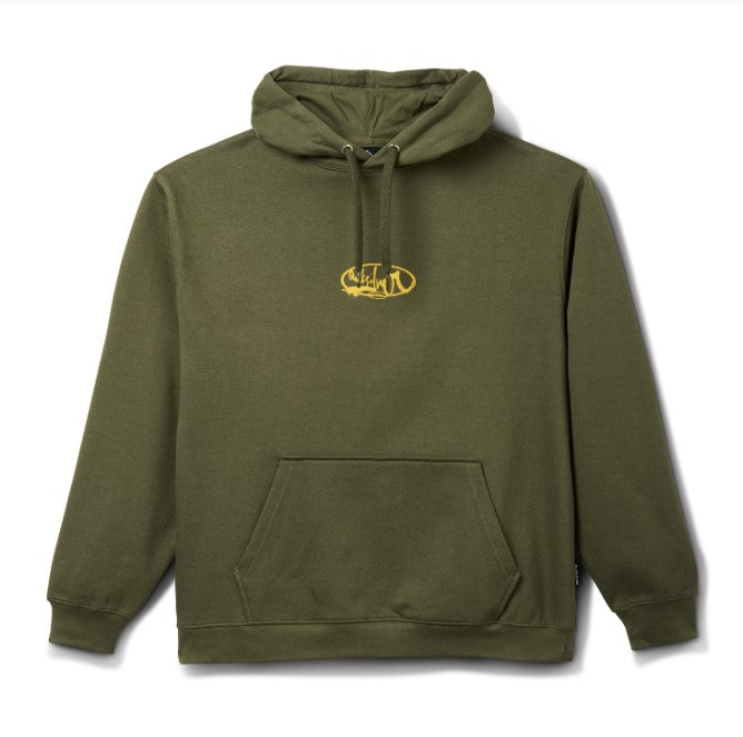 Quiksilver Mens Sweatshirt Graphic Hoodie