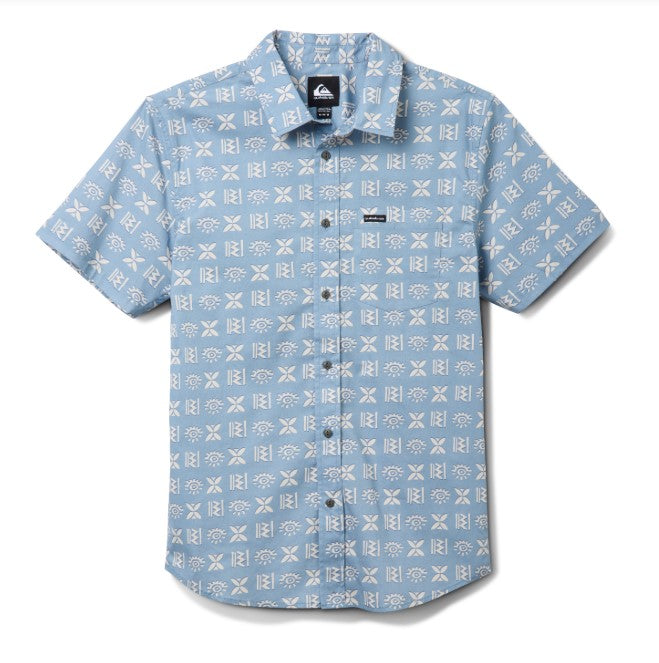 Quiksilver Mens Woven Stone Etch Classic Stretch