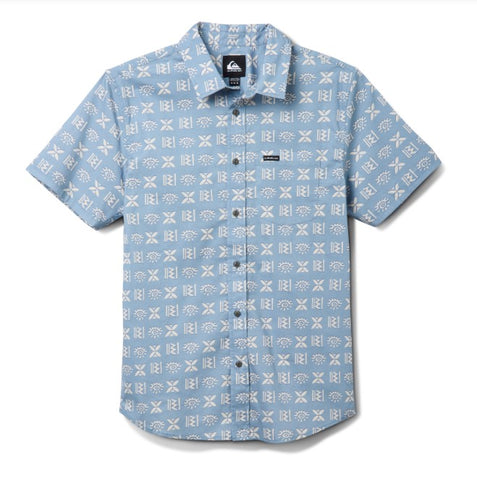 Quiksilver Mens Woven Stone Etch Classic Stretch