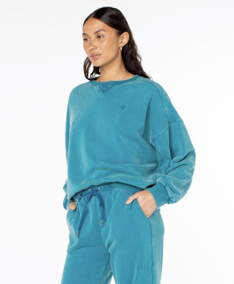 Roxy Womens Sweatshirt Oasis Haze