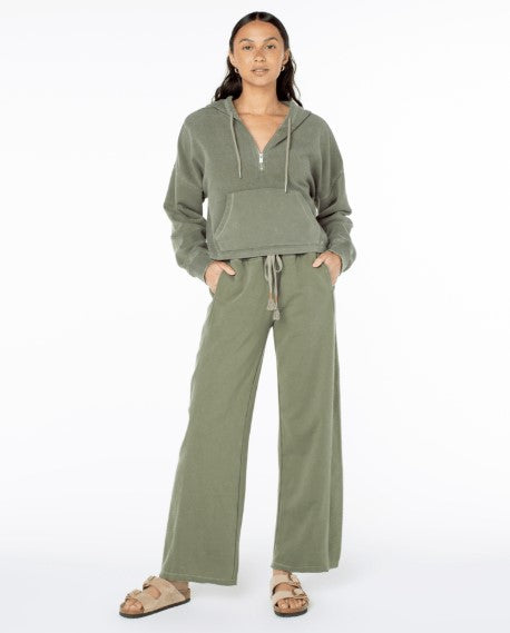 Roxy Womens Sweatshirt Drakes Cove Half Zip