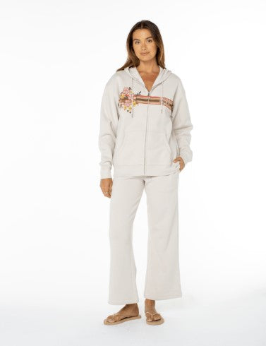 Roxy Womens Sweatshirt Tidal Front Zip