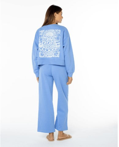 Roxy Womens Sweatshirt Marina Crew