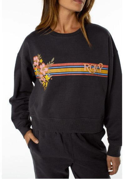 Roxy Womens Sweatshirt Marina Crew