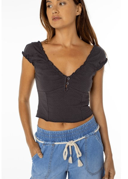 Roxy Womens Shirt Moonglow