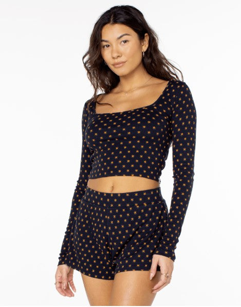 Roxy Womens Shirt Feelin Cozy