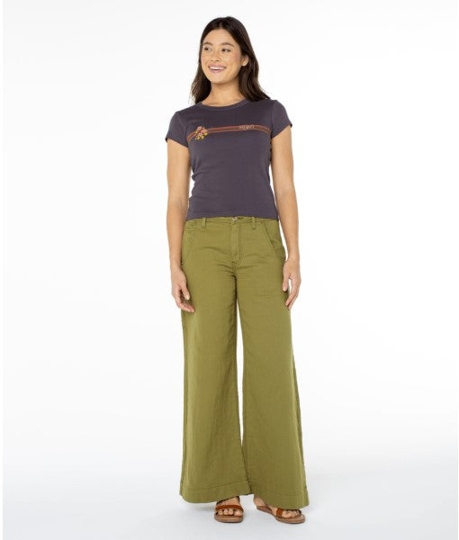 Roxy Womens Shirt Heritage Stripe 90S Babytee