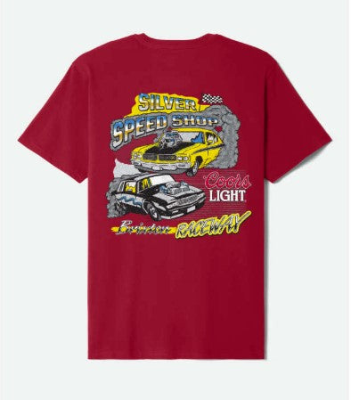 Brixton Mens Shirt Coors Light Raceway