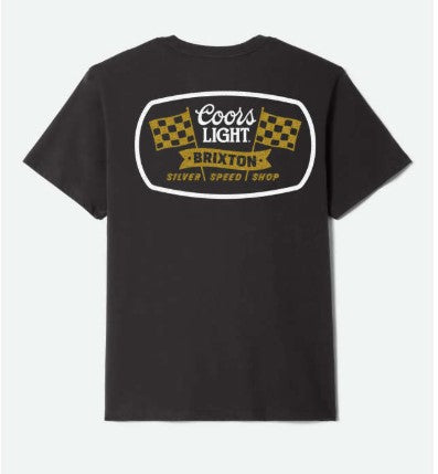 Brixton Mens Shirt Coors Light Pit Stop