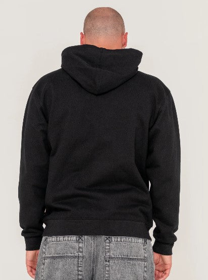 Rusty Mens Sweatshirt Hoodus Zip Thru Hooded Fleece
