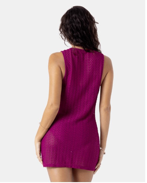 Roxy Womens Dress Crochet Cover Up