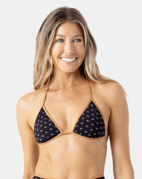 Roxy Womens Bikini Top Playa Hermosa Reversible Mini Tiki Tri