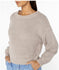Roxy Womens Sweater Around The Way Basket Stitch