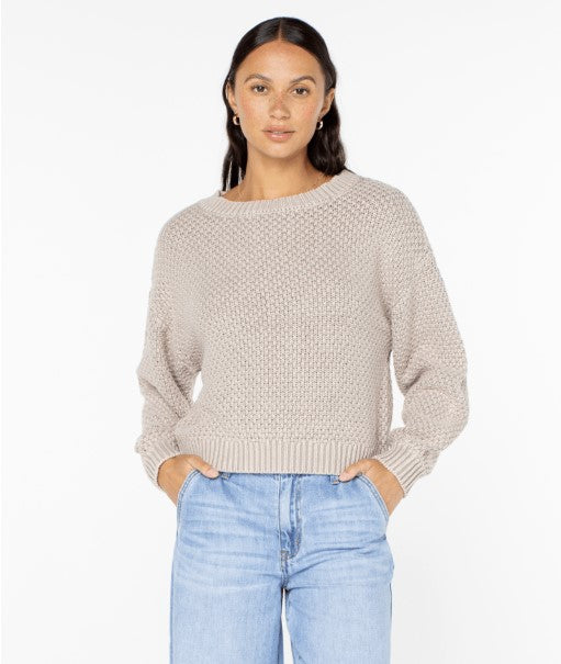 Roxy Womens Sweater Around The Way Basket Stitch