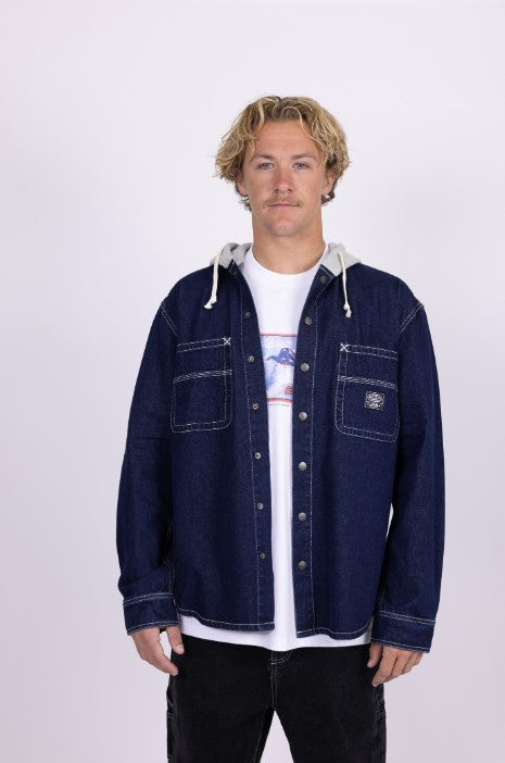 Rusty Mens Jacket Arnold Hood