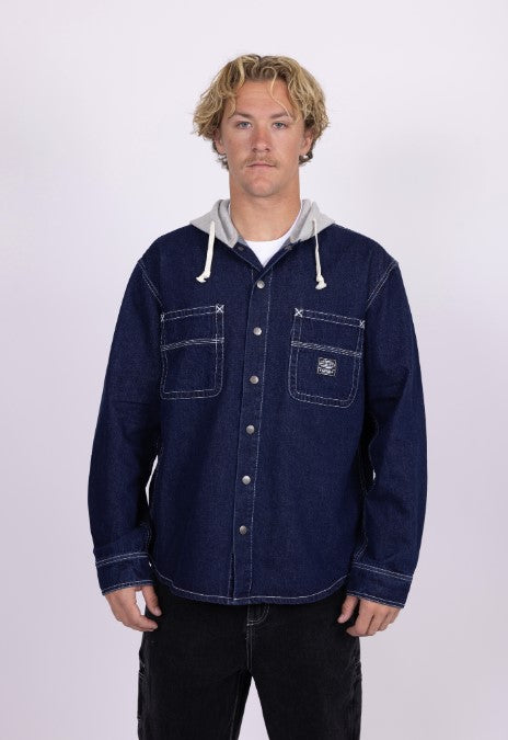 Rusty Mens Jacket Arnold Hood