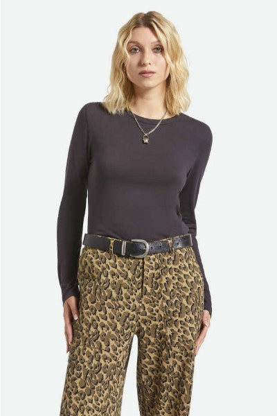 Brixton Womens Shirt Carefree Organic GD Slim Tee