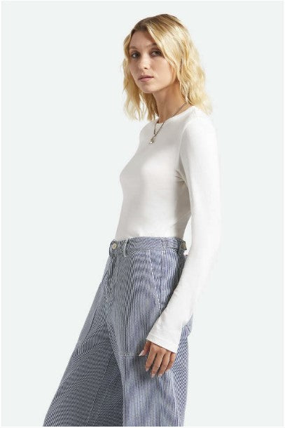 Brixton Womens Shirt Carefree Organic GD Slim Tee