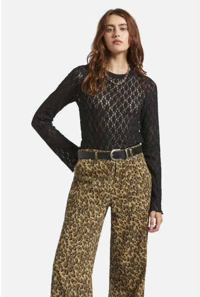 Brixton Womens Shirt Dolly Slim Knit Tee