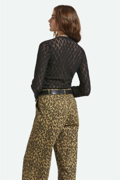 Brixton Womens Shirt Dolly Slim Knit Tee