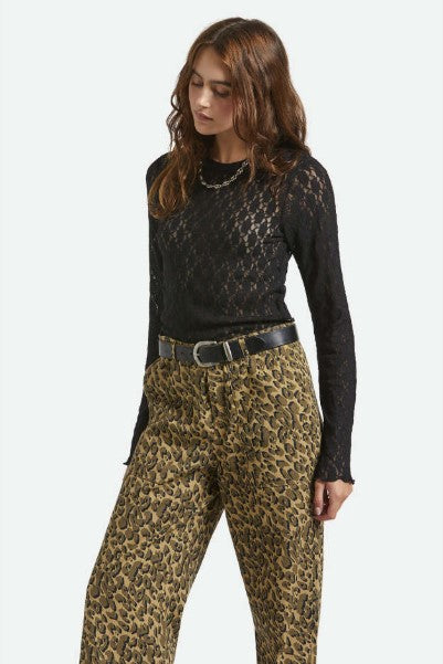 Brixton Womens Shirt Dolly Slim Knit Tee