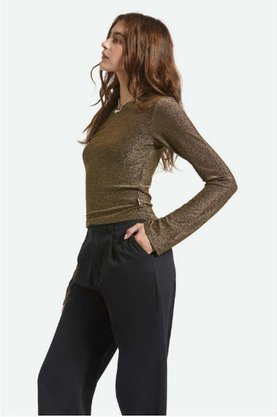 Brixton Womens Shirt Dolly Slim Knit Tee