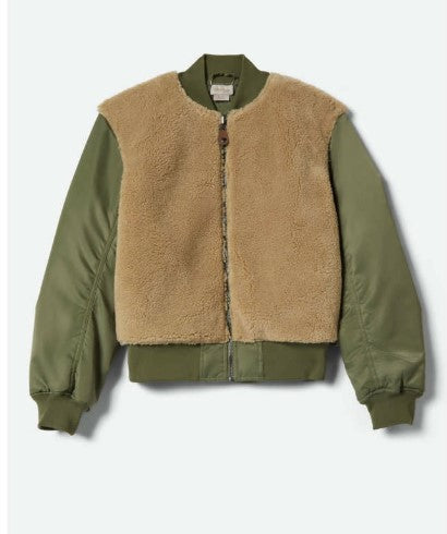 Brixton Womens Jacket Sherpa Surplus Bomber