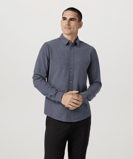 Vuori Mens Shirt Long Sleeve Bridge Button Down