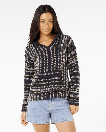 Rip Curl Womens Sweater Revival Knit Poncho