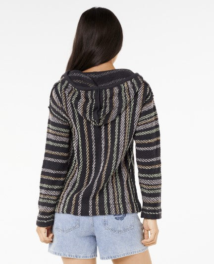 Rip Curl Womens Sweater Revival Knit Poncho