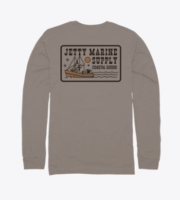 Jetty Mens Shirt Trawler Long Sleeve