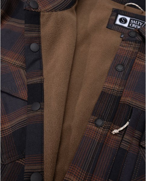 Salty Crew Mens Shirt Fathom Tech Shacket