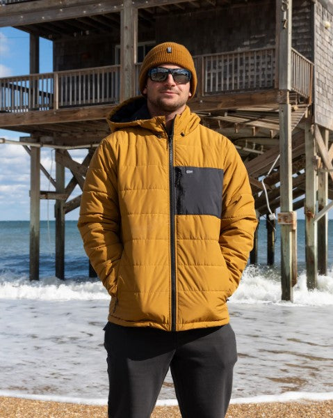 Salty Crew Mens Jacket Barrier Insulated