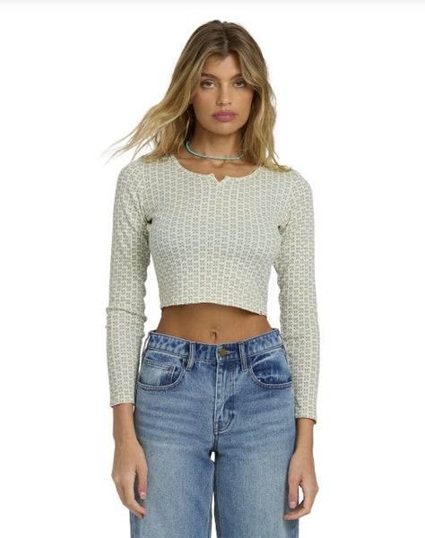 Billabong Womens Shirt Reese Ls Thermal Top