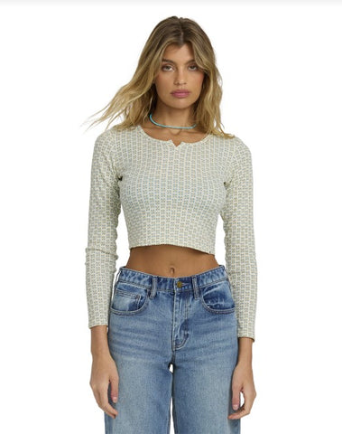 Billabong Womens Shirt Reese Ls Thermal Top