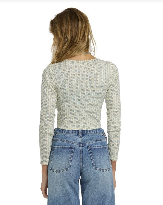 Billabong Womens Shirt Reese Ls Thermal Top