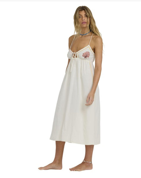 Billabong Womens Dress Wave Haze Midi