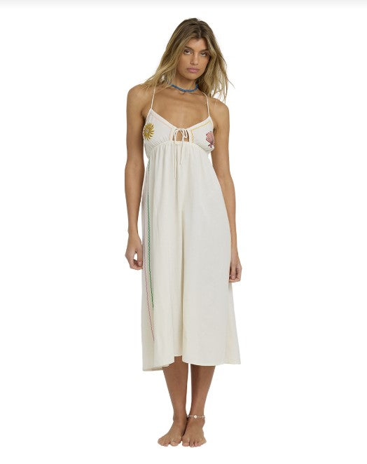 Billabong Womens Dress Wave Haze Midi