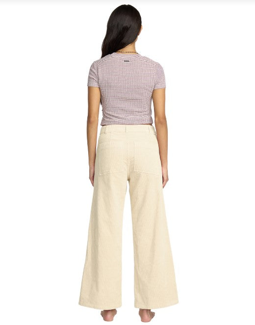 Billabong Womens Pants Free Fall High-Waist Cord
