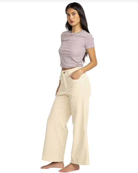 Billabong Womens Pants Free Fall High-Waist Cord