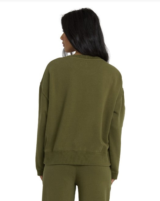 Billabong Womens Sweatshirt Sightseer Wave Crew